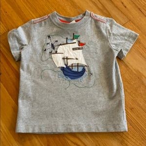 Pirate ship toddler boys shirt